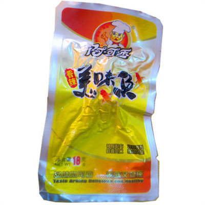 【18g*30包阿可香香辣美味魚(yú)(盒裝)美味零食】?jī)r(jià)格,廠家,圖片,水果干制品,清遠(yuǎn)市新盈豐食品貿(mào)易-